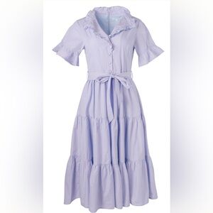 Ivy City Co. Mini Sutton Pinstripe Dress (8, NWT)